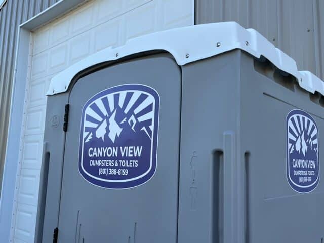 Portable Toilet Rental Utah | Canyon View Dumpsters And Toilets