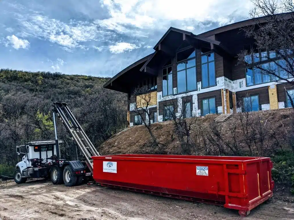 Rental dumpster size in Ogden, Utah