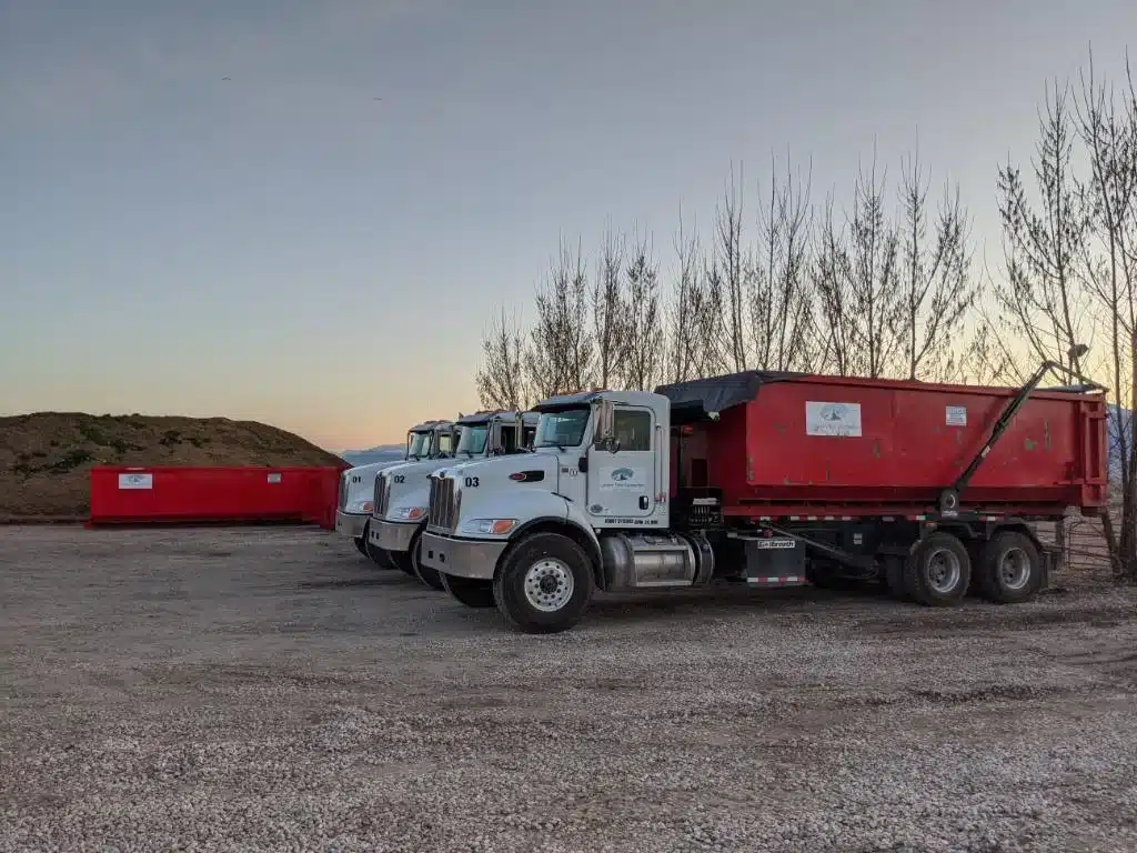 Dumpster for college move-out in Ogden, Utah