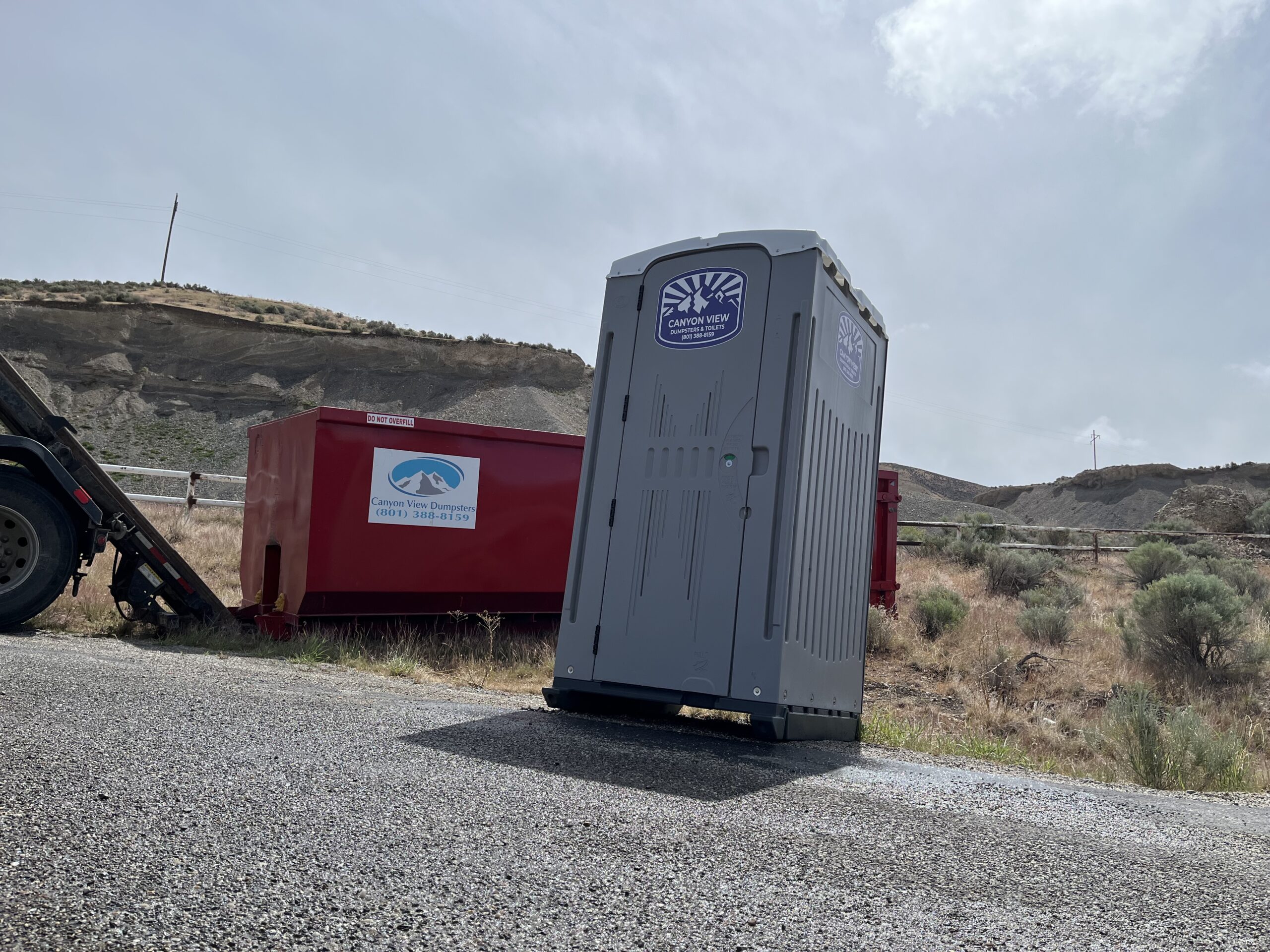 portable toilet rental construction site utah